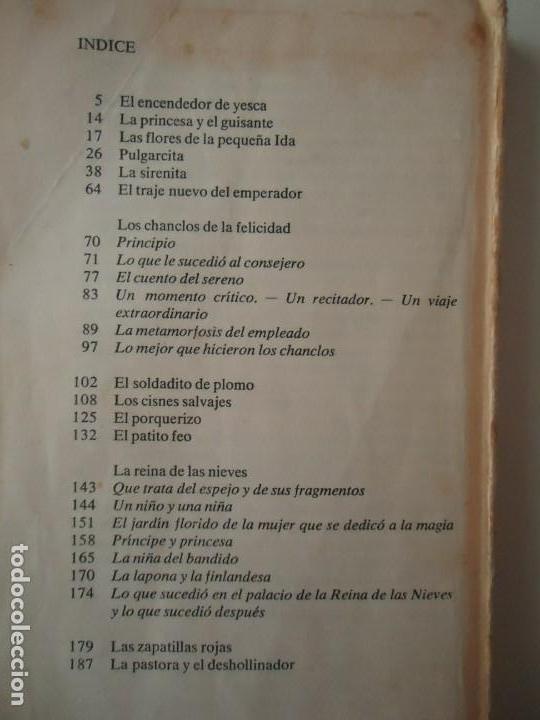 Libros de segunda mano: LIBRO. CUENTOS DE ANDERSEN CON 15 ILUSTRACIONES, ORIGINALES. - Foto 1