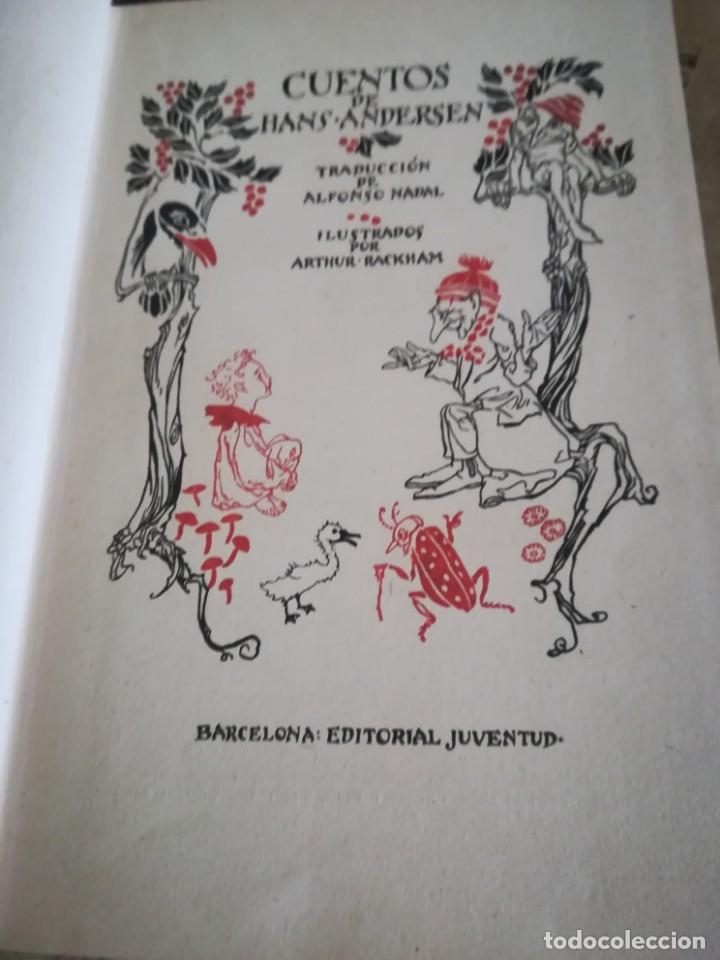 Libros de segunda mano: Cuentos de Andersen - Ilustrado por Arthur Rackham - 1941 - Foto 1