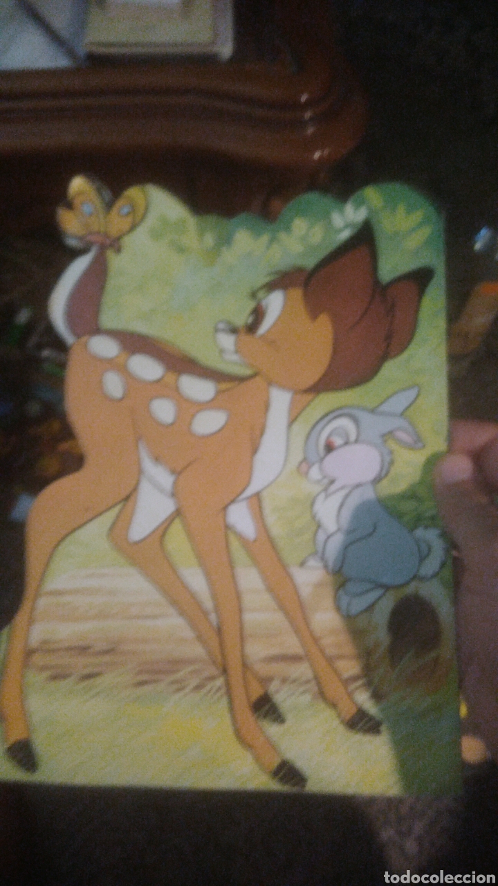 Libros de segunda mano: 1987 WALT DISNEY. BAMBI. cuento troquelado - Foto 2