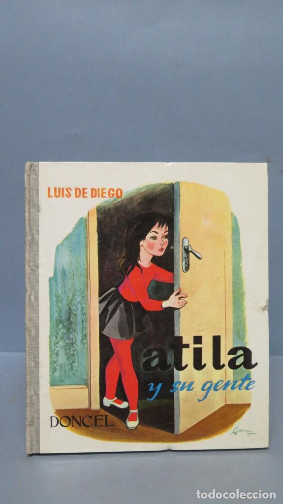 Libros de segunda mano: 1969.- ATILA Y SU GENTE. LUIS DE DIEGO. DONCEL - Foto 1