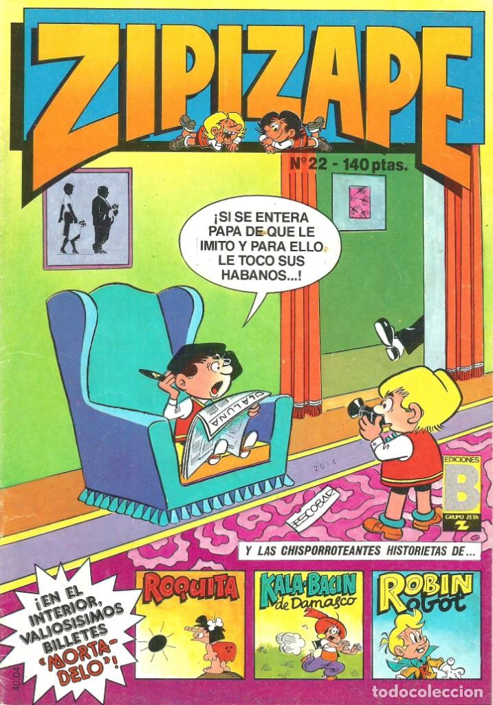 Libros de segunda mano: ZipiZape n.&ordm; 22. Escobar y otros - Foto 1