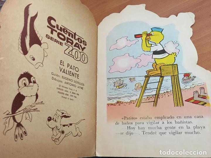 Libros de segunda mano: EL PATO VALIENTE TROQUELADO TORAY AYNE 1966 (COM11) - Foto 2