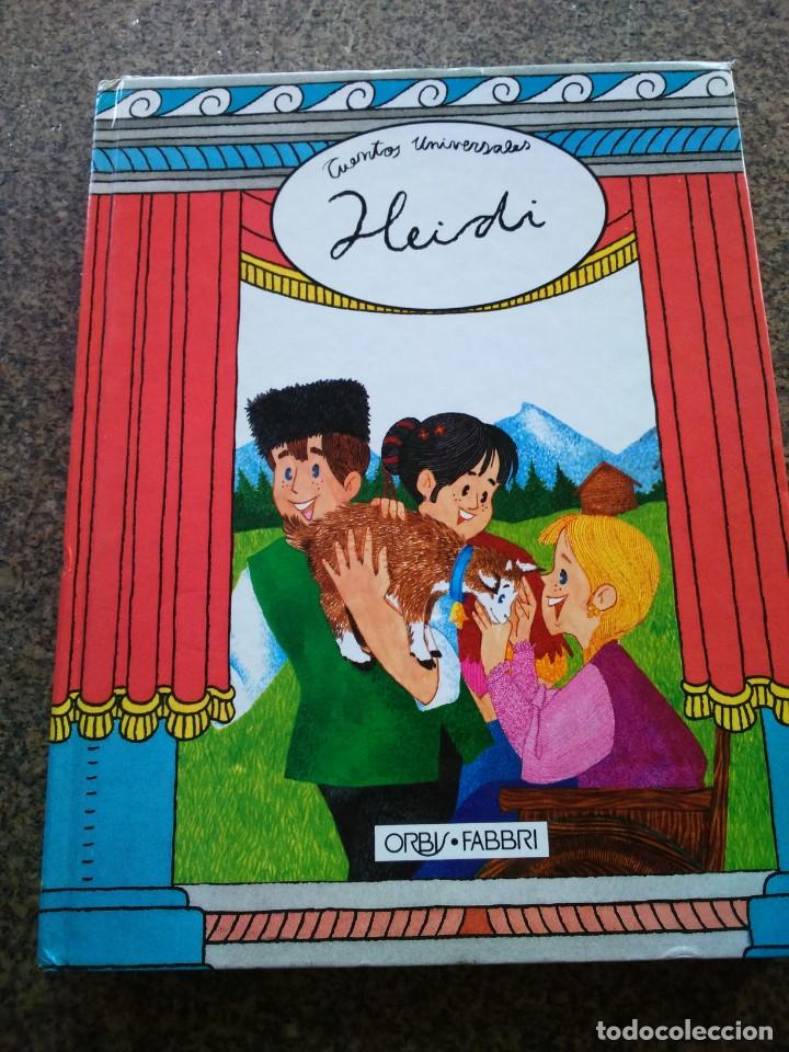 Libros de segunda mano: CUENTOS UNIVERSALES -- HEIDI -- ORBIS 1992 -- - Foto 1