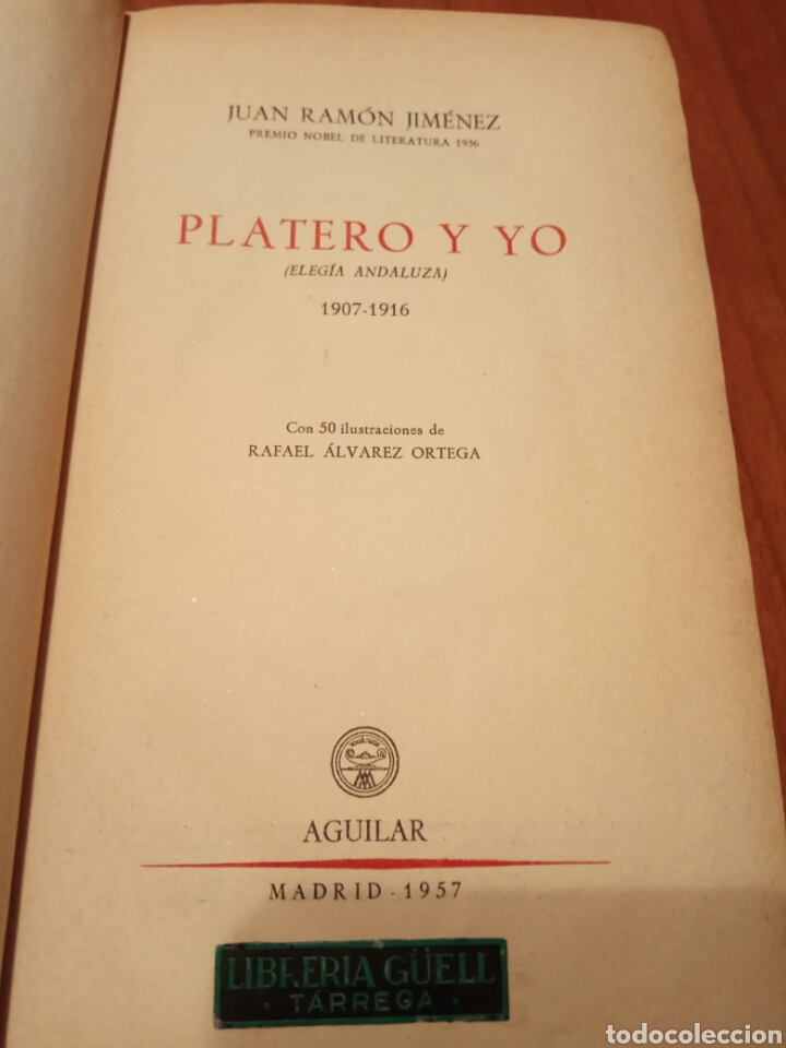 Libros de segunda mano: Platero y yo, Juan Ram&oacute;n Jim&eacute;nez - Foto 5