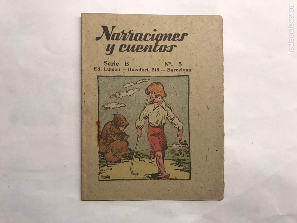 Libros de segunda mano: LITERATURA INFANTIL. Narraciones y Cuentos Serie B. No.6, Ediciones LUMEN (h.1940?)