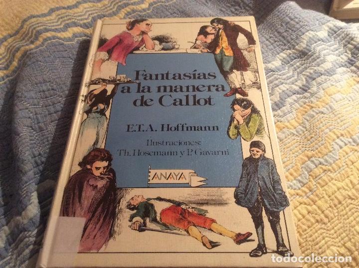Libri di seconda mano: Fantas&iacute;as a la manera de Callot cuentos ansya Theodor Amadeus Hoffmann