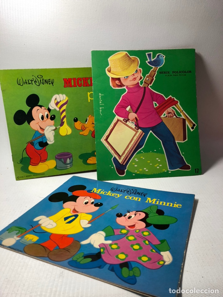 Gebrauchte B&uuml;cher: LOTE DE 3 CUENTOS PARA PINTAR - A&Ntilde;OS 70