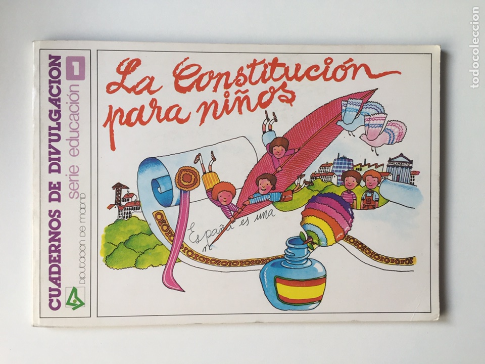 LA CONSTITUCIÓN PARA NIÑOS. DIPUTACIÓN DE MADRID (Libros de Segunda Mano - Literatura Infantil y Juvenil - Cuentos)