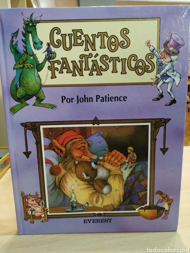 Libros de segunda mano: Cuentos fant&aacute;sticos. John Patience. Everest. - Foto 1