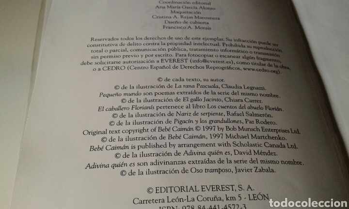 Libros de segunda mano: Cuentos para antes de dormir, de animales, everest. - Foto 6
