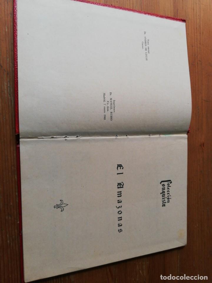 Libros de segunda mano: El Amazonas. Colecci&oacute;n Conquista. - Foto 1