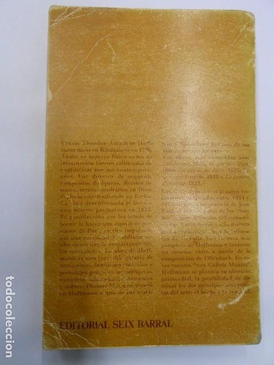 Libros de segunda mano: CUENTOS FANT&Aacute;STICOS / E.T.A. HOFFMANN - EDITORIAL SEIX BARRAL - 1969 - Foto 4