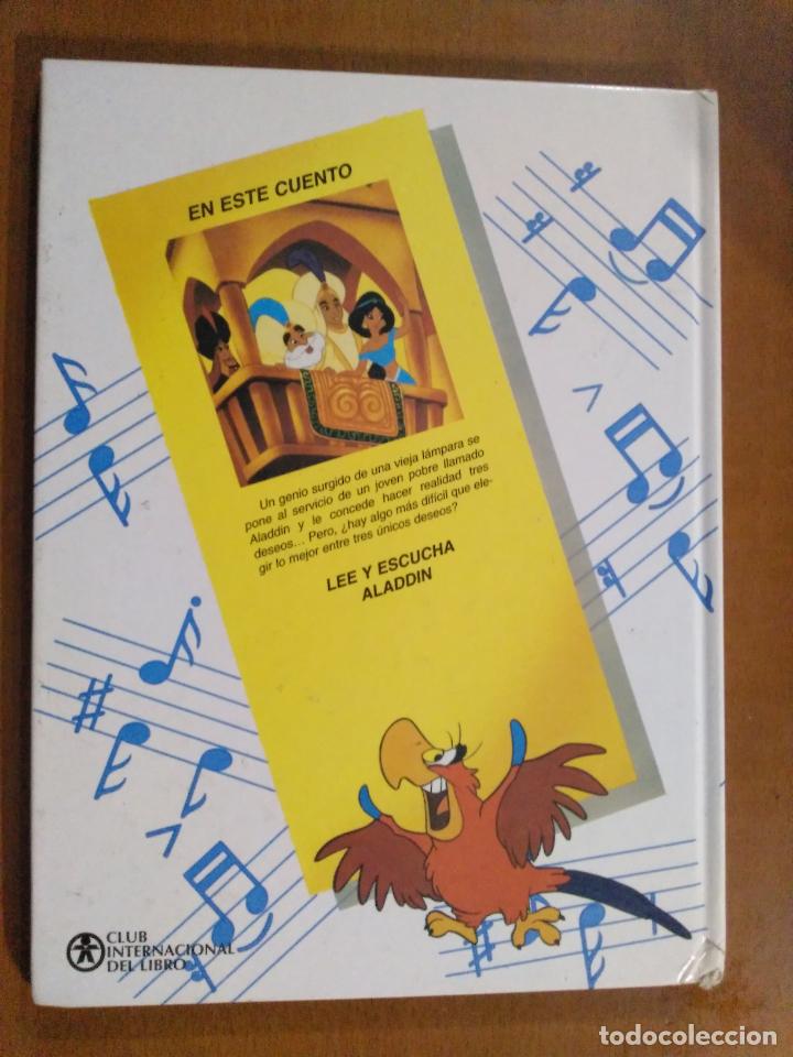 Libros de segunda mano: ALADDIN * DISNEY AUDICUENTOS * NO CD - Foto 2