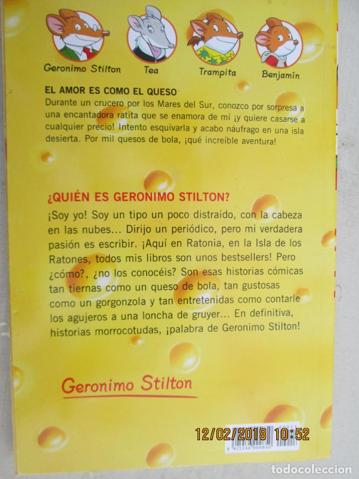 Libros de segunda mano: EL AMOR ES COMO EL QUESO JERONIMO STILTON - Foto 2