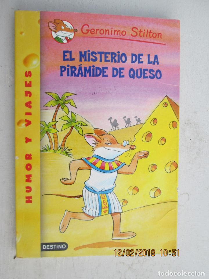Libros de segunda mano: EL MISTERIO DE LA PIRAMIDE DE QUESO GERONIMO STILTON - Foto 1