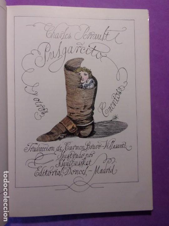 Libros de segunda mano: PULGARCITO / Charles Perrault / 1983. Doncel - Foto 2