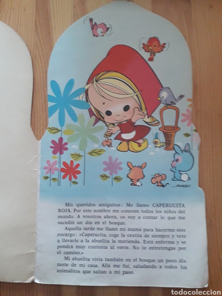 Libros de segunda mano: Caperucita rojs cuento editorial Roma - Foto 2