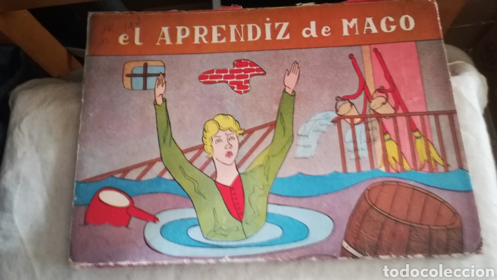 Libros de segunda mano: El aprendiz de Mago, cuento en relieve de 1951 - Foto 1