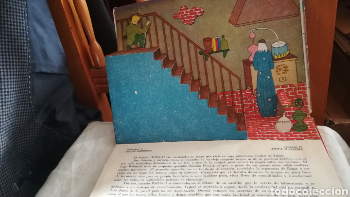 Libros de segunda mano: El aprendiz de Mago, cuento en relieve de 1951 - Foto 5