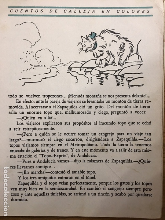 Libros de segunda mano: CUENTO DE CALLEJA - ZAPAQUILDA DE VIAJE - - Foto 7
