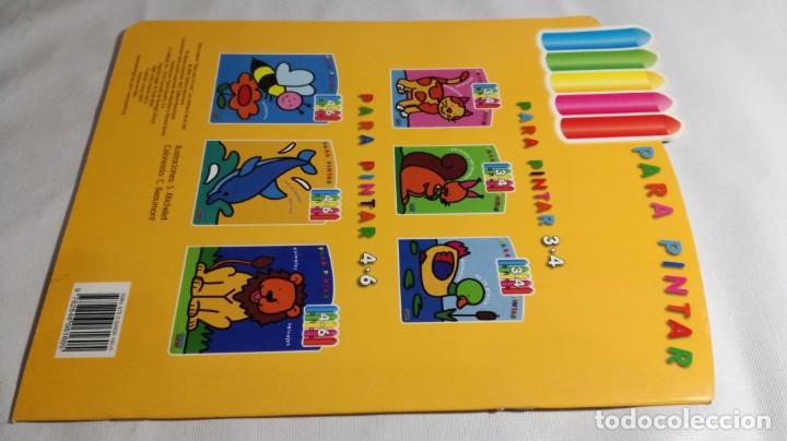 Libros de segunda mano: PARA PINTAR		LOS ANIMALES DEL MAR		PANINI - Foto 2
