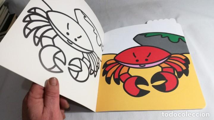 Libros de segunda mano: PARA PINTAR		LOS ANIMALES DEL MAR		PANINI - Foto 6