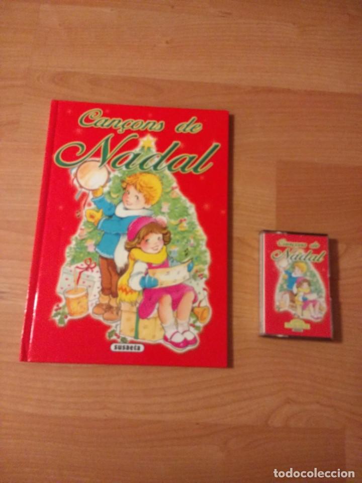 Libros de segunda mano: CAN&Ccedil;ONS DE NADAL + CASSETTE - Foto 1