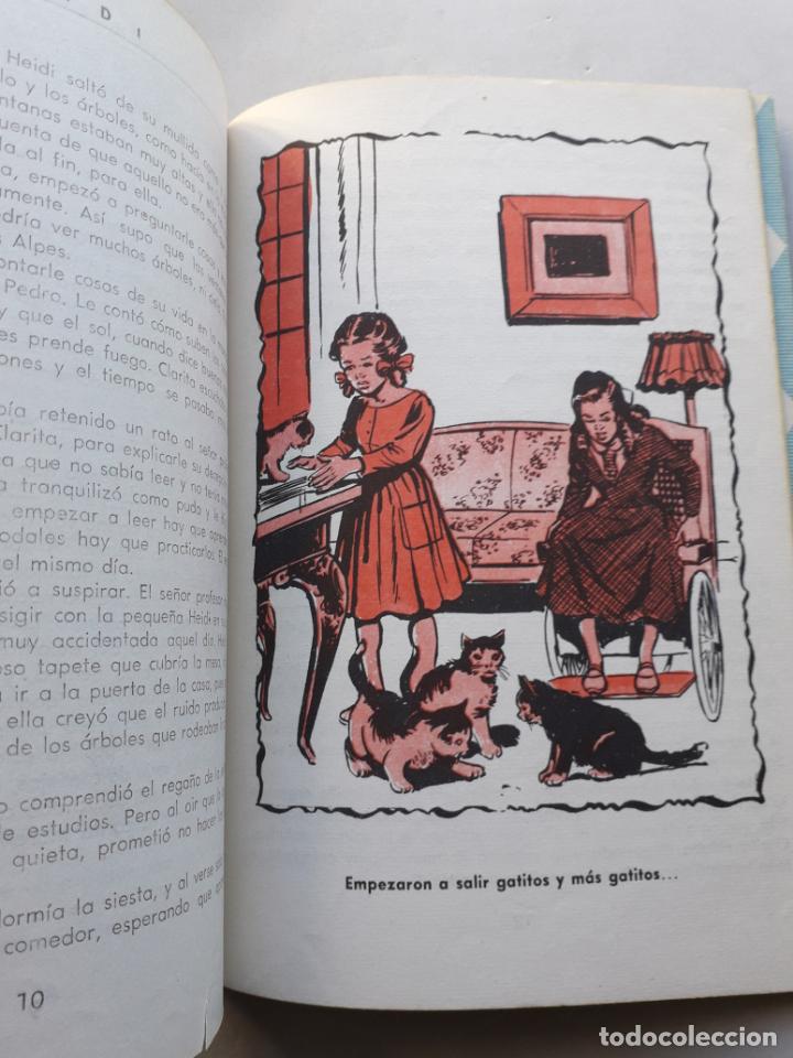 Libros de segunda mano: Heidi. Juana Spyri. A&ntilde;o 1962. - Foto 5