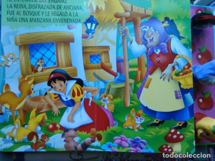 Libros de segunda mano: CUENTO BLANCANIEVES CON MARIONETAS DE DEDO - Foto 5