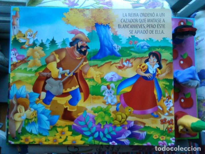 Libros de segunda mano: CUENTO BLANCANIEVES CON MARIONETAS DE DEDO - Foto 8