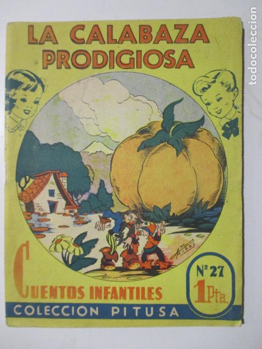 Libri di seconda mano: COLECCI&Oacute;N PITUSA. LA CALABAZA PRODIGIOSA. LA BRUJA ADIVINA. EL LORO LOCUAZ. BARCELONA.