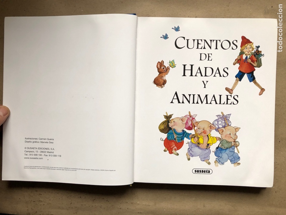 Libros de segunda mano: CUENTOS DE HADAS Y ANIMALES. SUSAETA EDICIONES - Foto 2