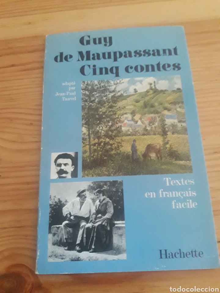 Libros de segunda mano: Guy de Maupassant Cinq Contes Cuentos en frances - Foto 1