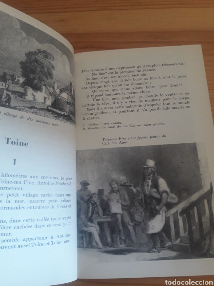 Libros de segunda mano: Guy de Maupassant Cinq Contes Cuentos en frances - Foto 2