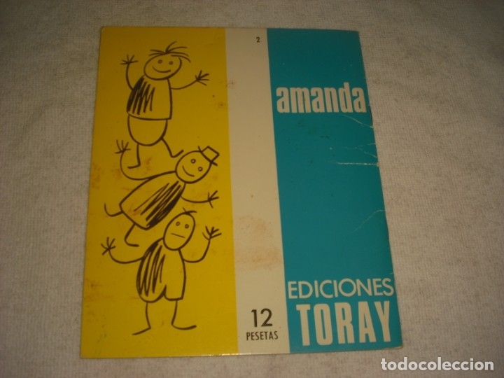 Libros de segunda mano: AMANDA N&ordm; 2 . AMANDA Y PERCY VAN DE COMPRAS. ED. TORAY - Foto 2