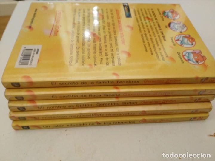 Libros de segunda mano: geronimo stilton - DESTINO - 5 libro - numeros 1-3-4-18-20 - Foto 2