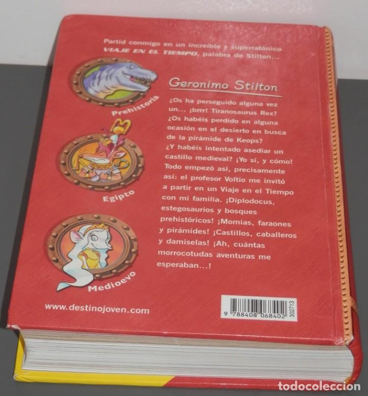 Libros de segunda mano: LIBRO GERONIMO  STILTON  - VIAGEN EN EL TIEMPO - Foto 2