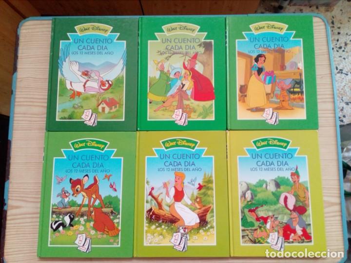 Libros de segunda mano: Un Cuento Cada Dia - Walt Disney - 11 Libros - Foto 2