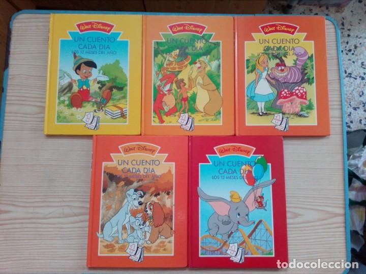 Libros de segunda mano: Un Cuento Cada Dia - Walt Disney - 11 Libros - Foto 4