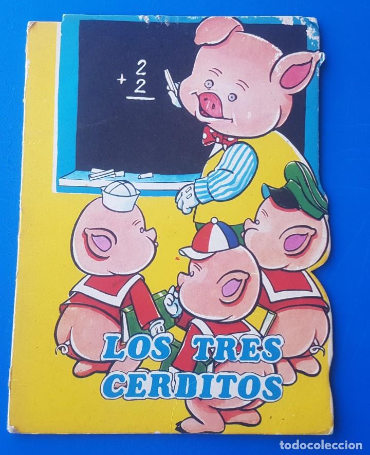 Libros de segunda mano: LOS 3 TRES CERDITOS - CUENTOS TROQUELADOS VILMAR N&ordm; 18 - 1978&nbsp;