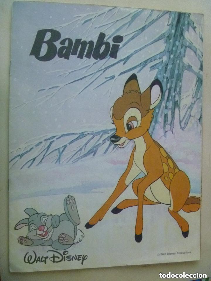 Libros de segunda mano: CUENTO DE BAMBI , DE WALT DISNEY . EDITORIAL MAVES . 1981 - Foto 1