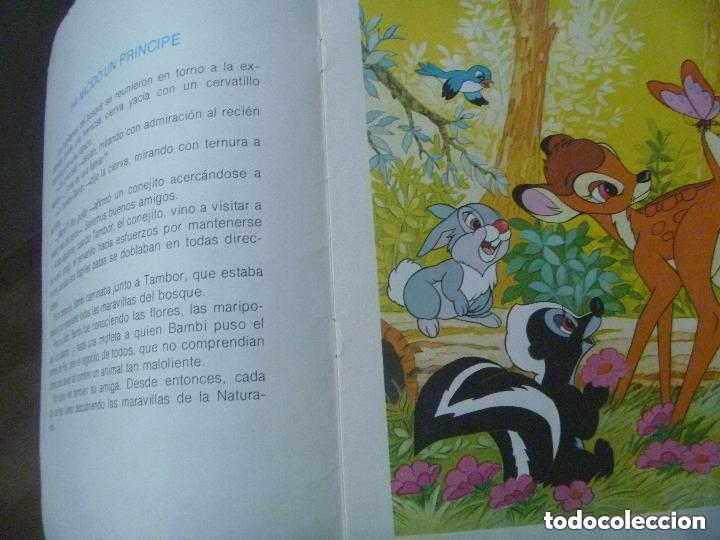 Libros de segunda mano: CUENTO DE BAMBI , DE WALT DISNEY . EDITORIAL MAVES . 1981 - Foto 2