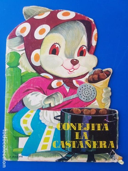 Libros de segunda mano: CONEJITA LA CASTA&Ntilde;ERA - ANIMALES TROQUELADOS N&ordm; 7 - BUSQUETS - SALDA&Ntilde;A - 1976&nbsp;