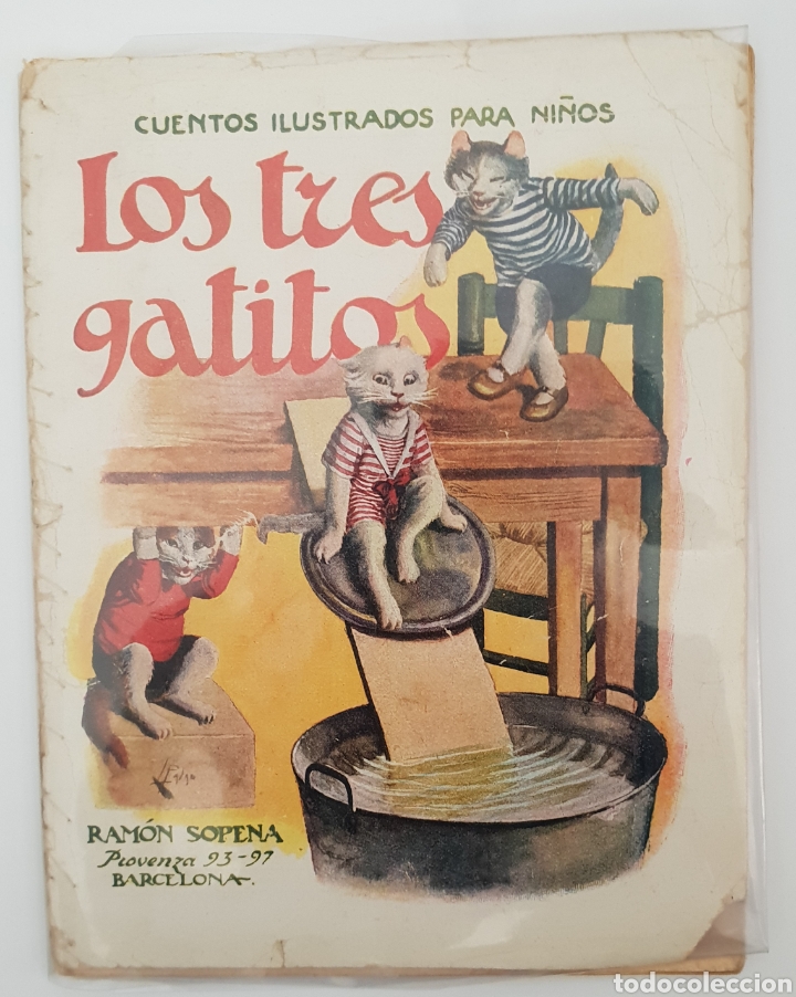 Libros de segunda mano: Los tres gatitos - Foto 1
