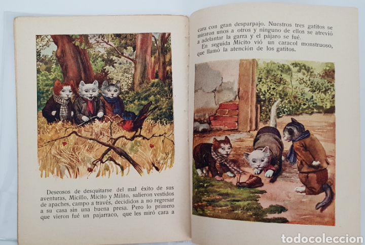 Libros de segunda mano: Los tres gatitos - Foto 3