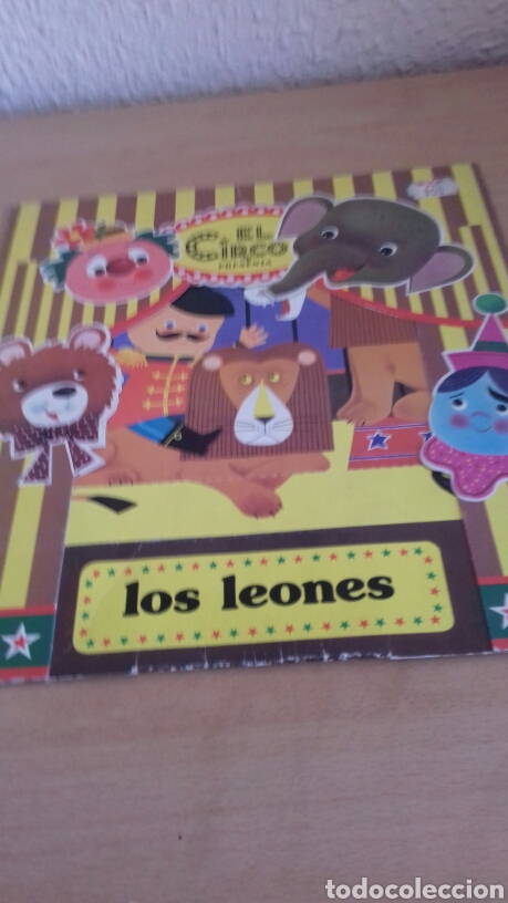 Libros de segunda mano: CUENTO CON LA PORTADA TROQUELADO LOS LEONES