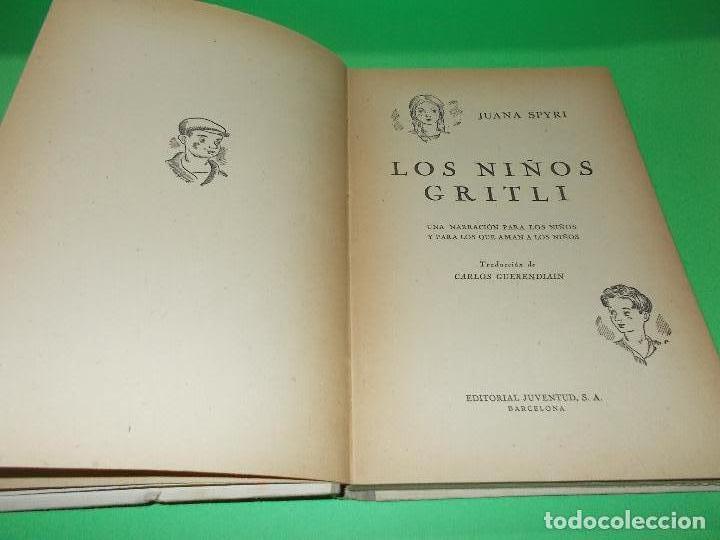 Libros de segunda mano: Los ni&ntilde;os Gritli, 1.942 - Foto 1