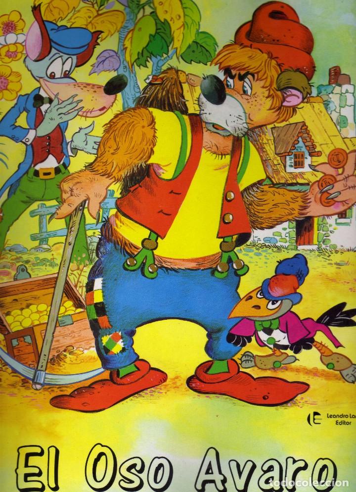 Second hand books: El oso avaro. Cuento infantil ilustrado 24 x 30 cm. 8 p&aacute;ginas