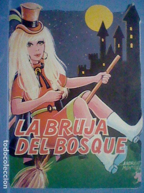Libros de segunda mano: BRUJA DEL BOSQUE CUENTO TROQUELADO ILUST ANDREU MONTULL 1972