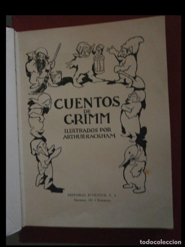 Libros de segunda mano: Cuentos de Grimm. Ilustrados por Arthur Rackham - Foto 1